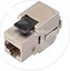 Picture of Solarix 10G keystone CAT6A STP RJ45 czarny samogwintujca (SXKJ-10G-STP-BK-SA)