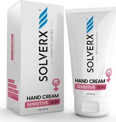Attēls no Solverx  Sensitive Skin Krem do rk do skóry wraliwej 50ml