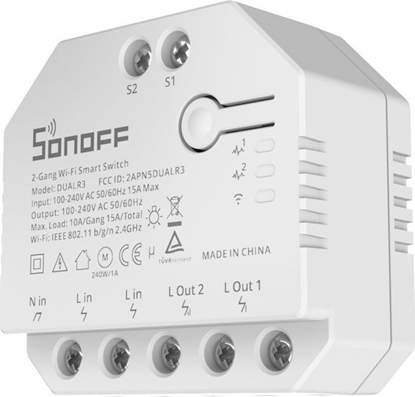 Picture of Sonoff Inteligentny Przecznik Wifi Sonoff Dual R3 Sonoff