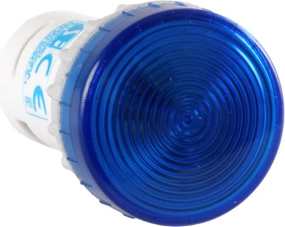 Изображение Spamel Lampka kompaktowa niebieska LED 230V AC (PK22-LN-230-LED-AC)