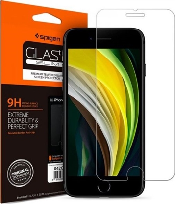 Attēls no Spigen Szko hartowane Glas.TR Slim do iPhone 7 / 8 / SE 2020 / SE 2022