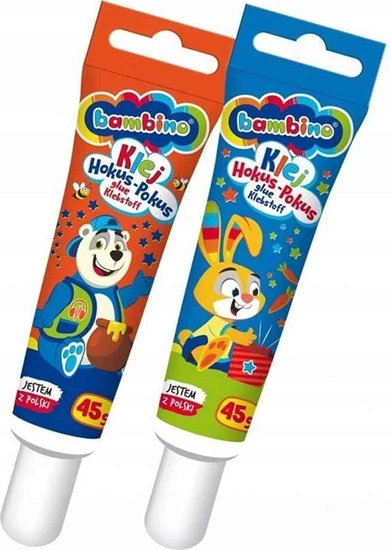 Picture of St. Majewski Klej magiczny w tubie display BAMBINO 45 g (12szt)