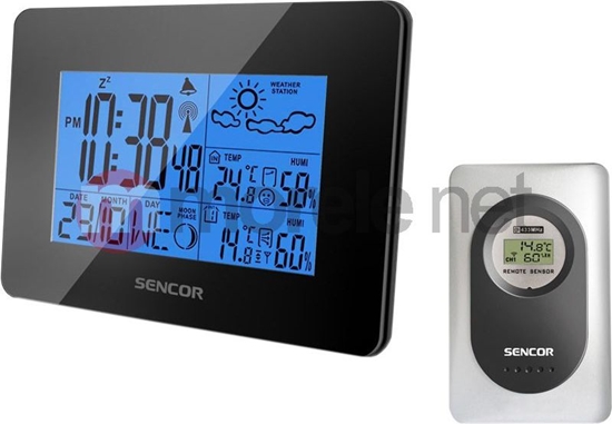 Picture of Stacja pogodowa Sencor SWS 50B Weather Station with Wireless Thermometer and Hygrometer