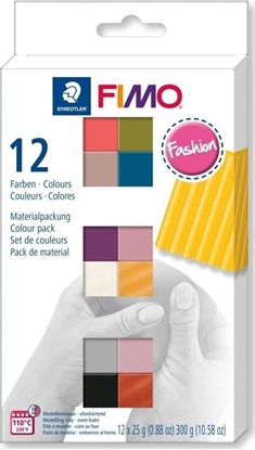 Attēls no Staedtler Fimo Soft 12x25g kolory Fashion