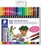 Изображение Staedtler Flamastry dwustronne wodoodporne 18 kolorów