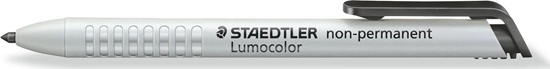 Picture of Staedtler STAEDTLER Trockenmarker Lumocolor non-perm schwarz
