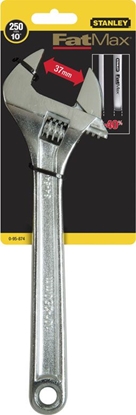 Изображение Stanley Klucz nastawny typu szwed 250mm stalowa rękojeść (0-95-874)