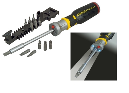 Attēls no Stanley Wkrtak led z grzechotk FATMAX MULTIBIT 12 kocówek 62-689