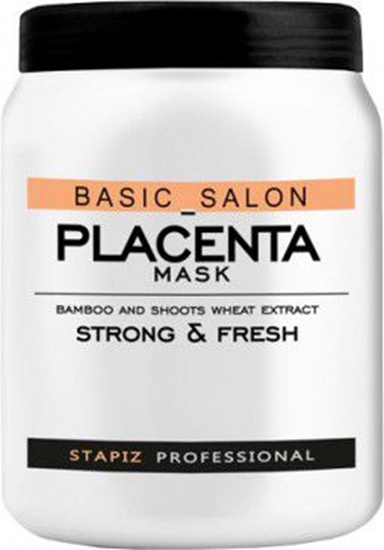 Picture of Stapiz Basic Salon Placenta Mask Maska do wosów 1000ml