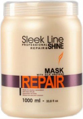 Attēls no Stapiz Sleek Line Repair Mask Maska z jedwabiem do wosów 1000ml