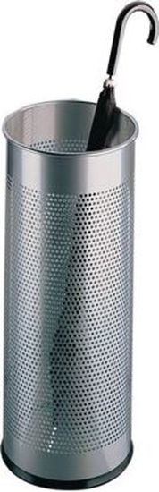 Изображение Staples DURABLE Stojak na parasole metalowy, okrgy srebrny