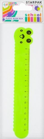 Picture of Starpak I LINIJKA PLASTIKOWA 15CM GASIENICA
