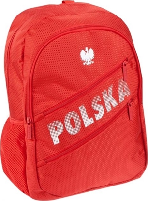 Изображение Starpak Plecak szkolny Polska czerwony