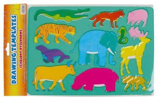 Изображение Starpak Szablony rysunkowe Zwierzta