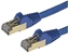 Picture of StarTech Patchcord CAT6A, STP, 0.5m, niebieski (6ASPAT50CMBL)