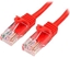 Изображение StarTech RJ-45 Cat5e mski-mski 0,5m czerwony (45PAT50CMRD)