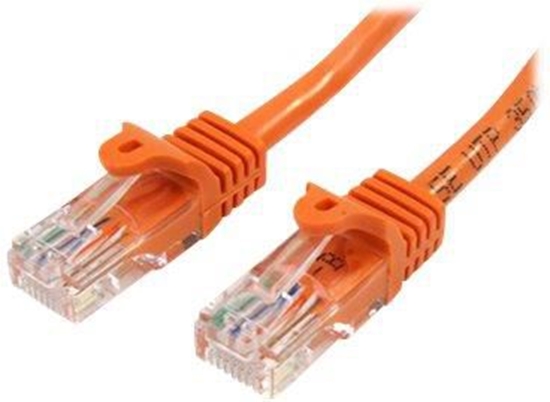 Picture of StarTech RJ-45 Cat5e mski-mski 5m pomaraczowy (45PAT5MOR)