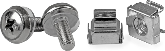 Picture of StarTech Zestaw 50 rub montaowych M5 i nakrtek klatkowych (CABSCREWM5)