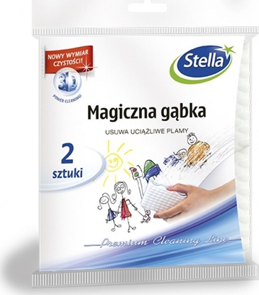 Picture of Stella Magiczna gbka STELLA, 2 szt., biay + niebieski