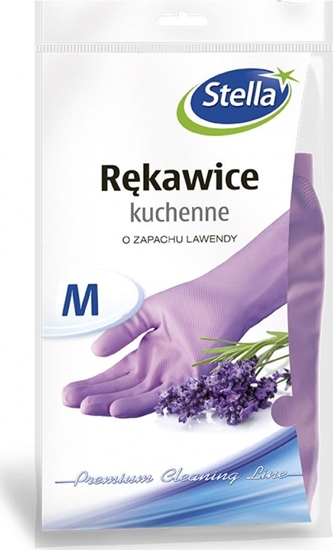 Picture of Stella Rkawice kuchenne STELLA, zapach lawendy, rozmiar M, lawendowy