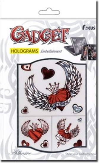 Изображение Sticker BOO Dekoracja na laptopa Skrzyda (CLA 2901)