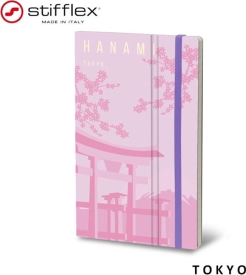 Picture of Stifflex Notatnik STIFFLEX, 13x21cm, 192 strony, Tokyo