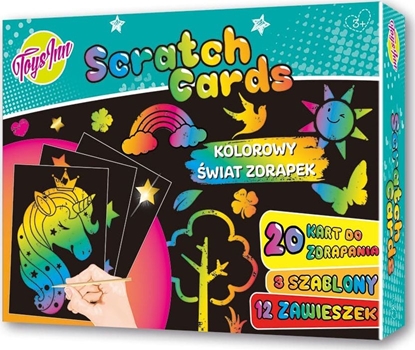 Picture of Stnux Zestaw Scratch do wydrapywania z szablonami STnux