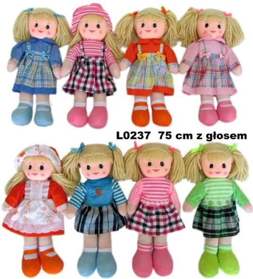 Picture of Sun-Day Lalka szmacianka z gosem, 75 cm (L0237)