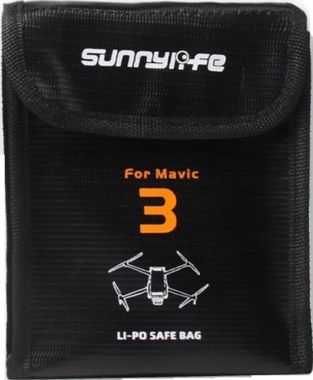 Изображение SunnyLife Futera Etui Case Dji Mavic 3 Ognioodporny / Na 2 Akumulatory / M3-dc105-2