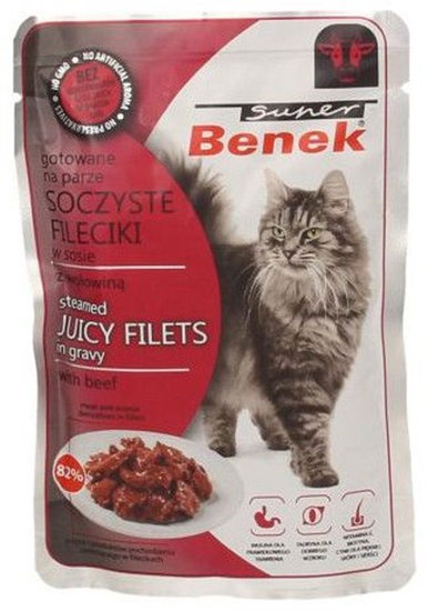 Picture of Super Benek Super Benek Saszetka 85g Filet W Sosie Z Woowin