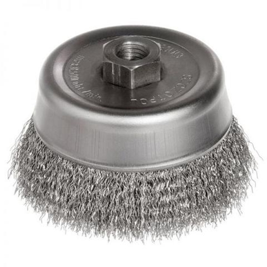 Picture of Szczotpol Szczotka doczoowa drut falisty 120mm gwint M14