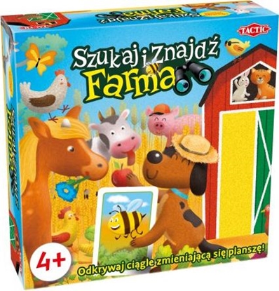 Attēls no Tactic Gra planszowa Farma - szukaj i znajd