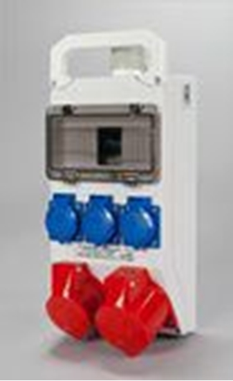 Изображение Tarel Rozdzielnica 8-moduów 32A/400V 5P 16A/400V 5P 3x16A/250V (321)