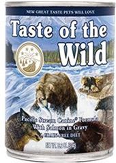 Изображение Taste of the Wild Pacific Stream Canine z misem z ososia 390g