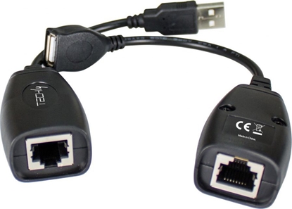 Picture of Adapter USB Techly Czarny  (IUSB-EXTENDTY5)