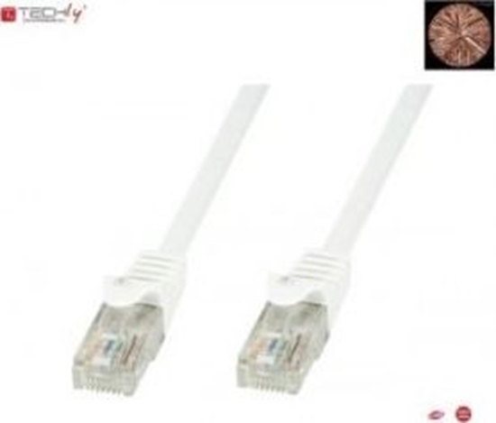 Picture of Techly Patchcord 100% Mied Techlypro Cat.6 U/utp, 2m, Biay