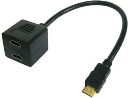 Attēls no Techly Splitter 2x HDMI (ICOC HDMI-F-002)