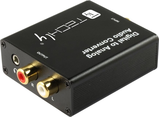 Picture of Techly Techly Przetwornik DAC Toslink Coaxial do Analog RCA L/R i 3.5mm