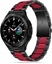 Attēls no Tech-Protect Bransoleta Tech-protect Stainless Samsung Galaxy Watch 4 40/42/44/46mm Black/Red