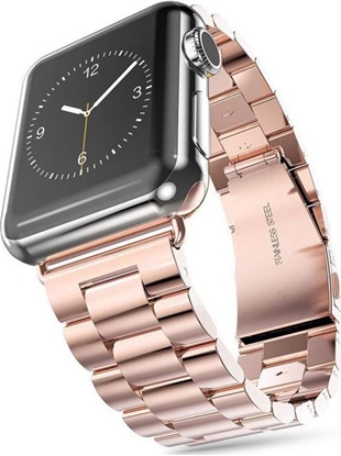 Attēls no Tech-Protect TECH-PROTECT STAINLESS APPLE WATCH 1/2/3/4/5 (42/44MM) ROSE GOLD