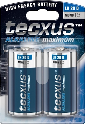 Attēls no Tecxus Bateria D / R20 2 szt.