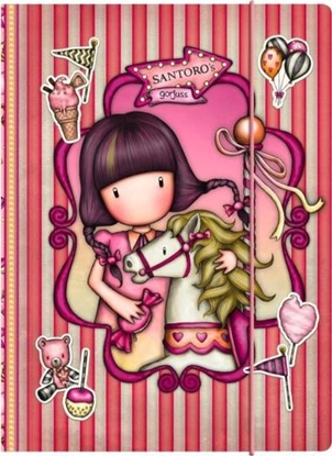 Изображение Santoro Teczka Zamykana na Gumk Gorjuss