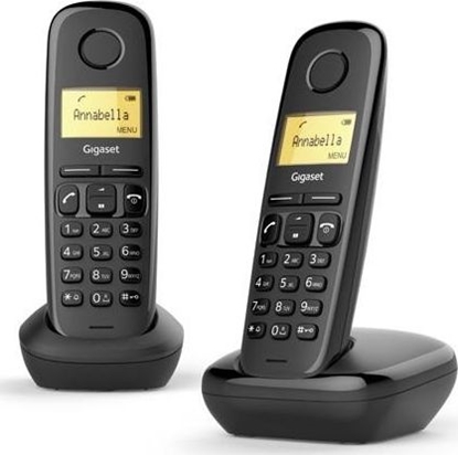 Picture of Telefon stacjonarny Gigaset A170 Duo Czarny