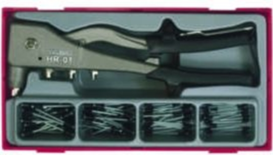 Picture of Teng Tools Nitownica dwigniowa w zestawie z nitami 81-elementowy ( TTHR81)