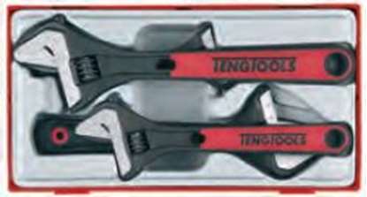 Attēls no Teng Tools Zestaw kluczy nastawnych typu szwed 150 - 250mm 4szt. (166730101)