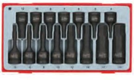 Изображение Teng Tools Zestaw nasadek maszynowych trzpieniowych szecioktnych 15szt. (15141-0107)