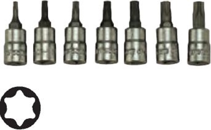 Picture of Teng Tools Zestawy kluczy nasadowych TX z chwytem kwadratowym 1/4 (117090209)