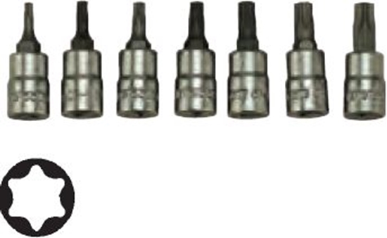 Picture of Teng Tools Zestawy kluczy nasadowych TX z chwytem kwadratowym 1/4 (117090209)