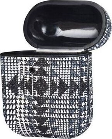 Picture of TerraTec Etui ochronne  AirBox Fabric Grain 3 do AirPods czarno-biae