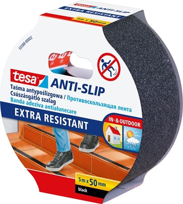 Изображение Tesa antypolizgowa tama dwustronna czarna 5m x 50mm (18357960)